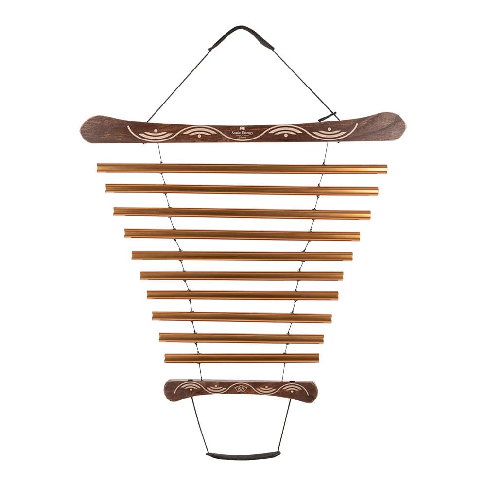 Meditation Flow Chime 35"/88 cm - 440 Hz/10 Notes/G Major - Bronze