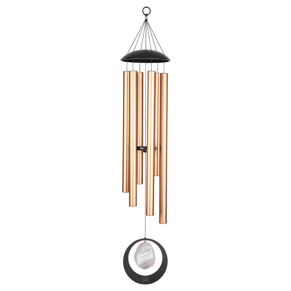 Grey Agate Meditation Chime 50"/128 cm - 432 Hz/A Major - Bronze