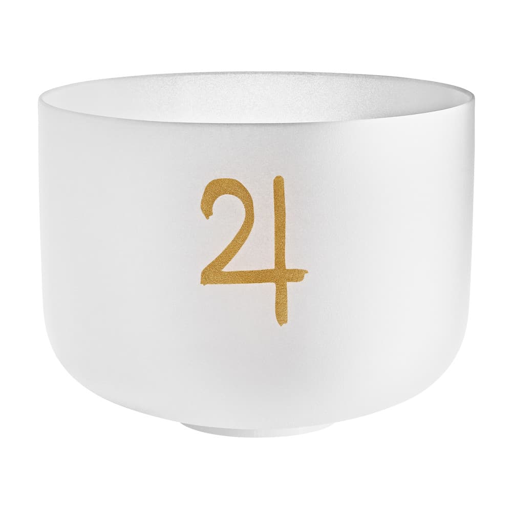 Planetary Tuned Crystal Singing Bowl 12" - Jupiter/183.58 Hz