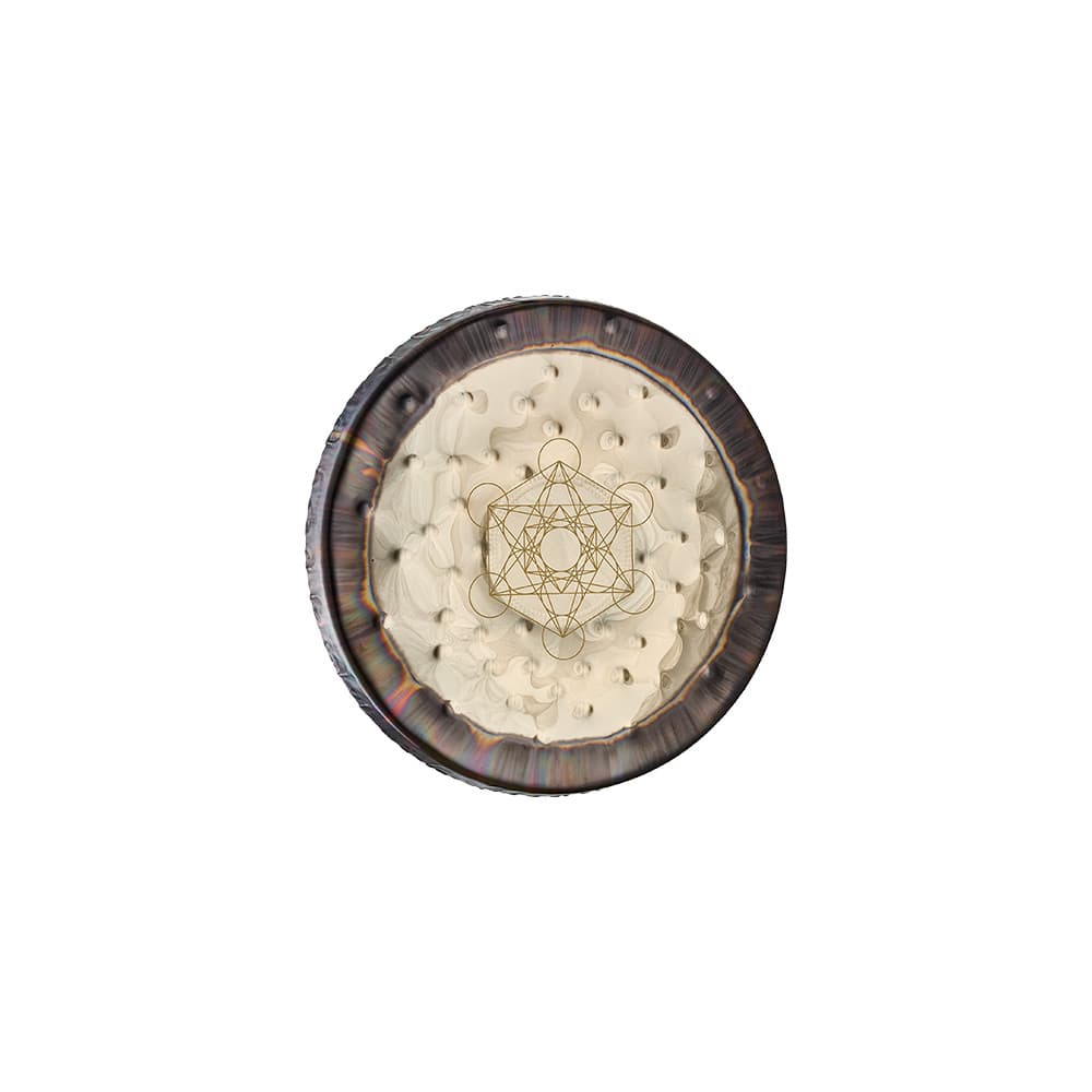 22" Soundscape Gong, Metatron’s Cube