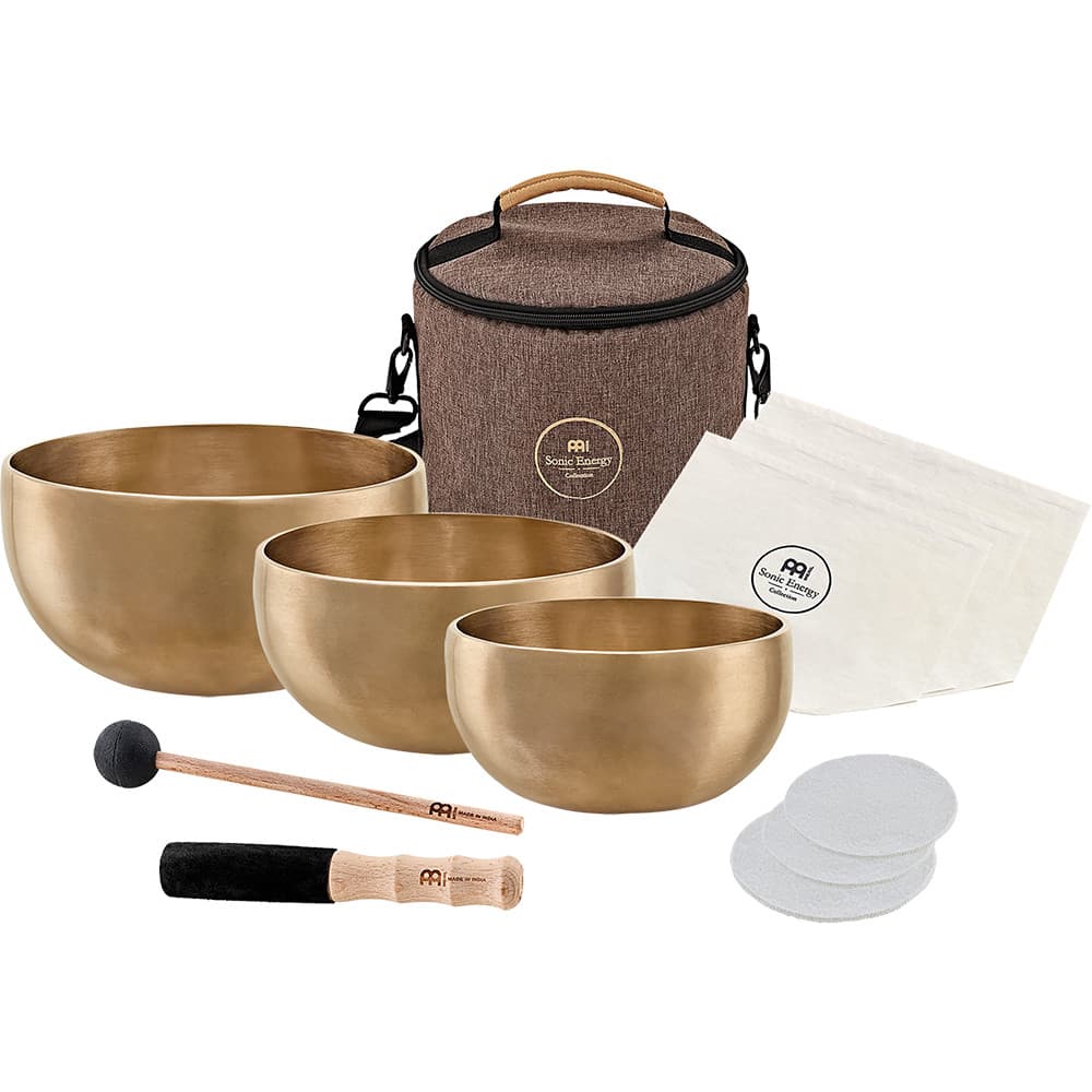 3-piece Yoga Nidra Singing Bowl Set