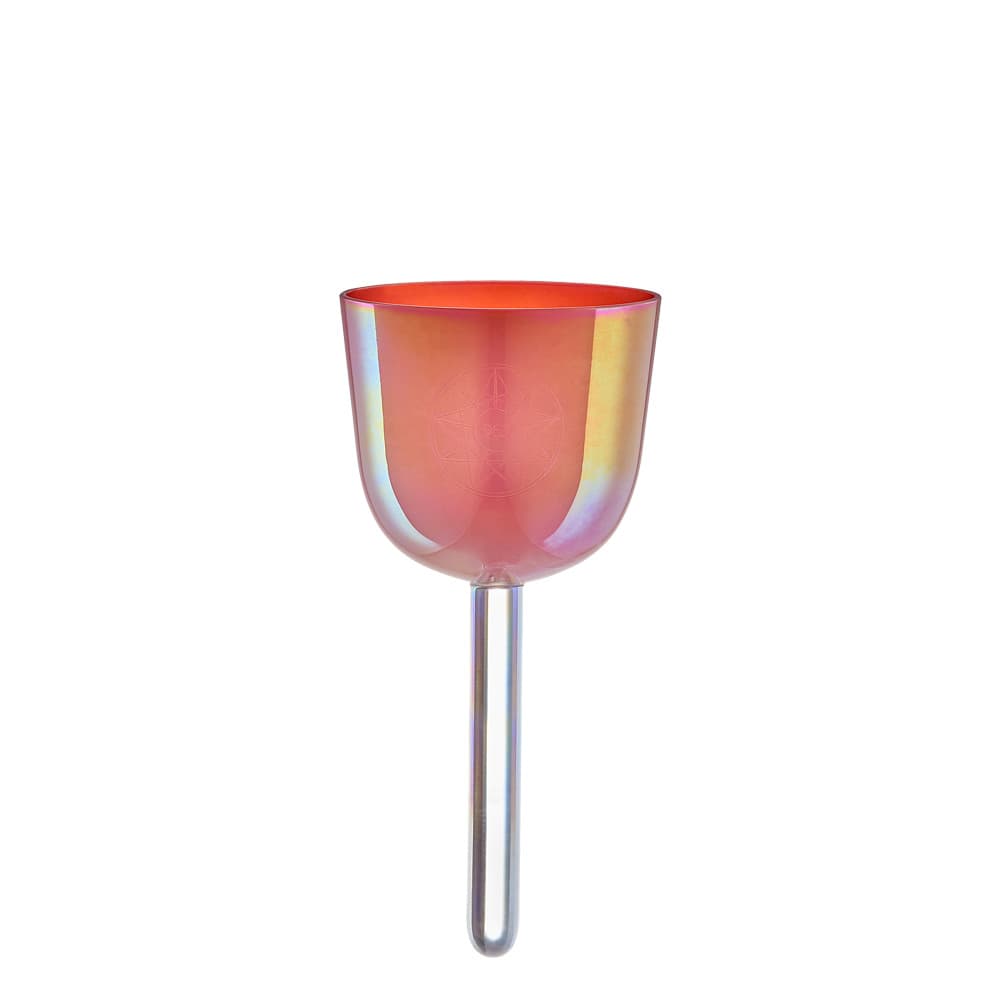 3.25" Essence Solfeggio Crystal Singing Bowl 963 Hz, Coral Reef