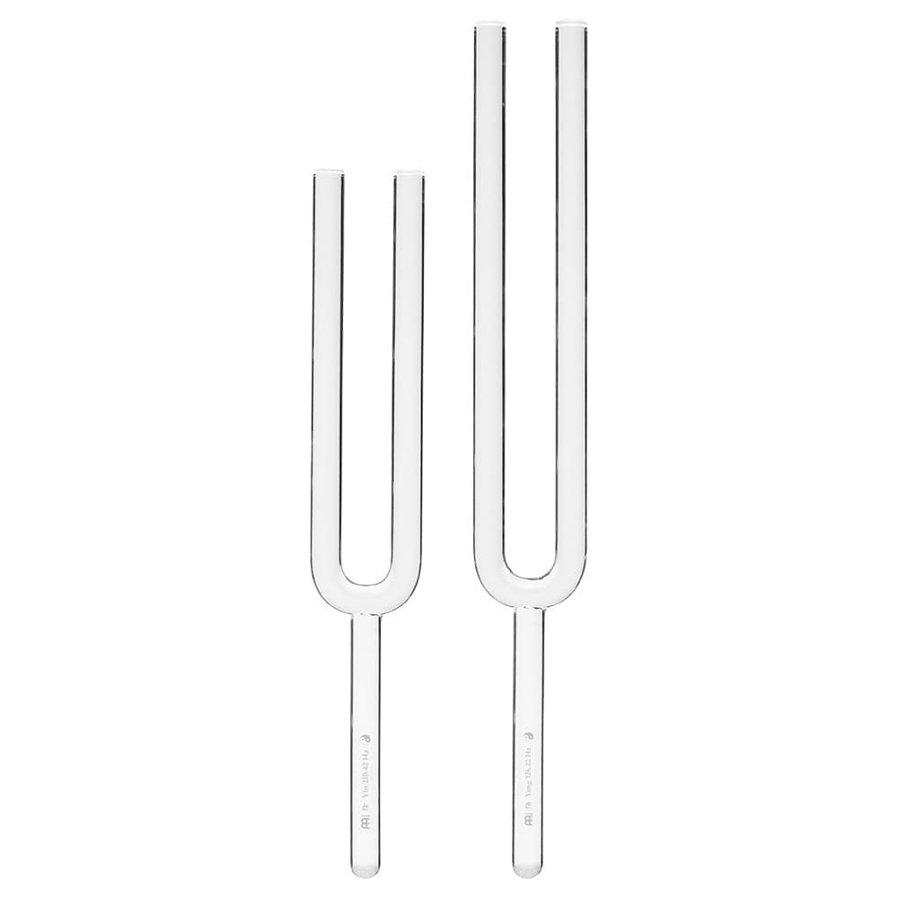 2-piece TCM Crystal Tuning Fork Yin & Yang Set