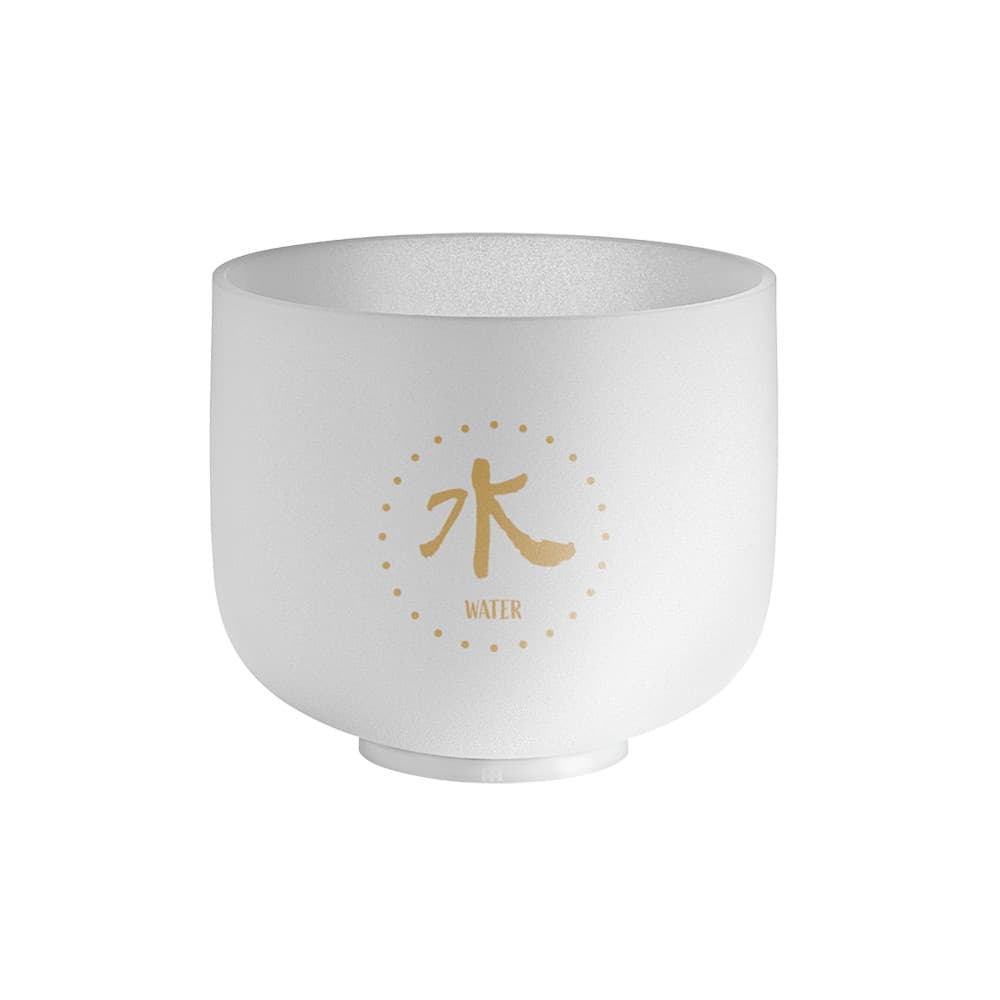 8" TCM Crystal Singing Bowl, Water 432 Hz